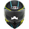 KYT R2R Pro Concept Matt Black Yellow Helmet