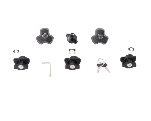 SW Motech 3 Lock Set 1 TraX Lock Set 2 Anti Theft Devices for DUSC Cas ...