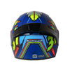 LS2 FF352 Khan Navy Blue Hi Viz Yellow Matt Helmet