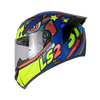 LS2 FF352 Khan Navy Blue Hi Viz Yellow Matt Helmet