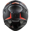 LS2 FF800 Storm II Racer Titanium Fluro Orange Matt Helmet (D Ring)