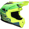 LS2 MX437 Fast II Duck Gloss Hi Viz Green Yellow Helmet