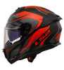 LS2 Stream II Fury Black Red Gloss Helmet (D Ring)