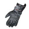 LS2 Full Gauntlet Leather Gloves with Carbon Fiber (Black) (LS2-05)