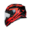 LS2 FF800 Storm II Atomik Black Red Gloss Helmet (D Ring)