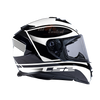 LS2 FF800 Storm II Dodger Black White Gloss Helmet