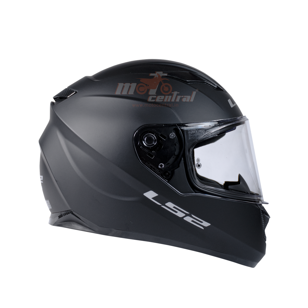 LS2 FF320 Stream Evo Solid Black Matt Helmet (D Ring)– Moto Central