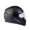 LS2 FF320 Stream Evo Solid Black Matt Helmet (D Ring)