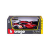 Bburago Porsche 963 (Black White Red)