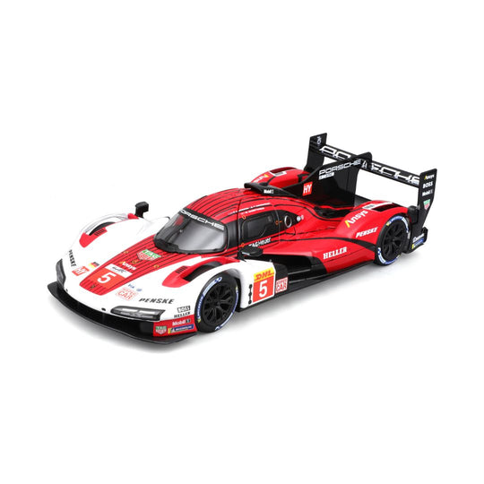 Bburago Porsche 963 (Black White Red)