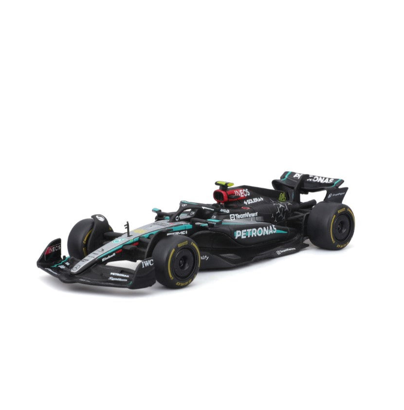 Bburago Mercedes AMG F1 W15 E Performance Lewis Hamiltion (Black)