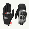Viaterra Miller Urban Commute Motorcycle Riding Gloves (Grey)