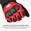 Viaterra Miller Urban Commute Motorcycle Riding Gloves (Grey)