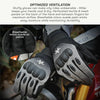 Viaterra Miller Urban Commute Motorcycle Riding Gloves (Grey)