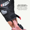 Viaterra Miller Urban Commute Motorcycle Riding Gloves (Grey)