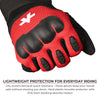 Viaterra Miller Urban Motorcycle Riding Gloves (Black)