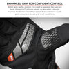 Viaterra Miller Urban Motorcycle Riding Gloves (Black)