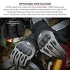 Viaterra Miller Urban Motorcycle Riding Gloves (Black)