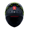 MT Thunder 3 SV Spoiler TX C2 Matt Black Grey Neon Yellow Helmet