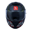MT Thunder 3 SV Spoiler TX C2 Matt Black Grey Neon Yellow Helmet