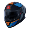 MT Thunder 3 SV Spoiler Nova B2 Matt Black Blue Orange Helmet