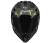 LS2 Pioneer II Crazy Matt Black Grey Hi Viz Yellow MX Helmet