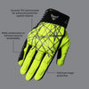 DSG Phoenix Air Gloves (Fluro Yellow) - Moto Central