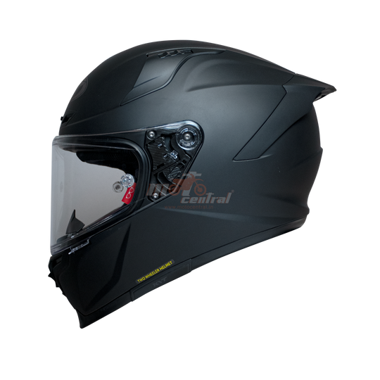 KYT Striker Plain Matt Black Helmet