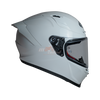 KYT Striker Plain Gloss White Helmet