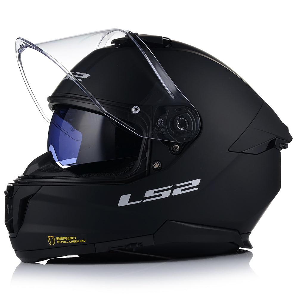 ls2 black helmet india LS2 FF808 Stream II Solid Matt Black Helmet (D Ring)– Moto Central