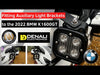 DENALI Auxiliary Light Mounting Brackets for BMW K1600GTL and K1600B (LAH.07.11200)