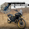 ZANA Side Stand Extender Aluminium & Stainless Steel for Royal Enfield Himalayan 450 (ZI-8431)