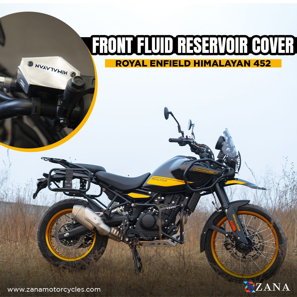 ZANA Front Fluid Reservoir Cover for Royal Enfield Himalayan 450 (ZI-8440)
