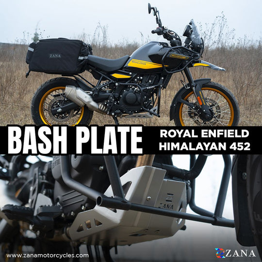 ZANA Bash Plate Silver Aluminium for Royal Enfield Himalayan 450 (ZI-8429)