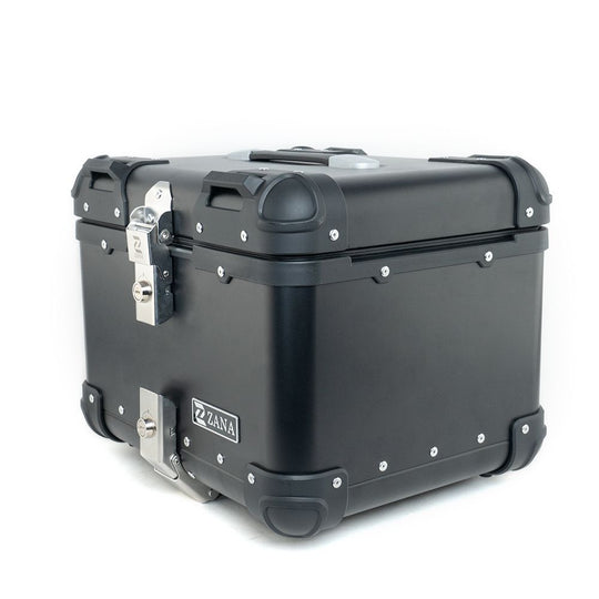 ZANA Top Box Aluminium Black 45 Litres R Flat (ZI-TB-008)