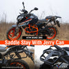 ZANA Saddle Stay MS Black with Jerry Can Mount for KTM DUKE 390 250 200 390 GEN 3 (ZI-8412)