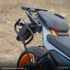 ZANA Saddle Stay MS Black with Jerry Can Mount for KTM DUKE 390 250 200 390 GEN 3 (ZI-8412)