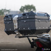 Zana Top Box 22 Litres Aluminum L FLAT Black (ZI-TB-001)