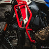 ZANA Crash Guard with Slider for Hero XPulse 210 (Glossy Red) (ZI-8594) - Moto Central