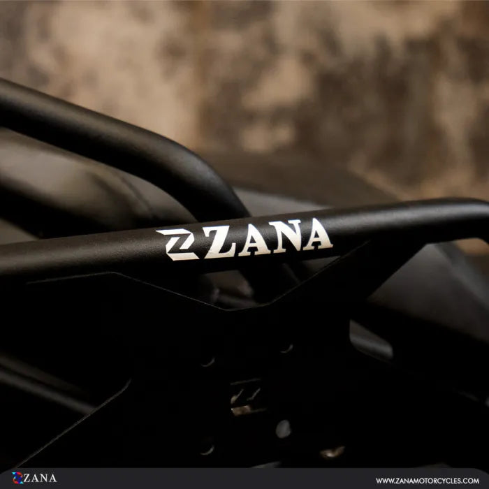 ZANA Saddle Stay with Exhaust Shield and Jerry Can Mount Black for ZANA Saddle Stay with Exhaust Shield and Jerry Can Mount Black for