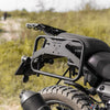 ZANA Roadster Saddle Stay with Jerry Can Mount for Yezdi Adventure 2025 (Black) (ZI-8669) - Moto Central