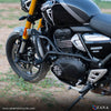 ZANA Crash Guard With Slider Black For Triumph Speed 400 (ZI-8362)