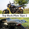 ZANA Top Rack With Plate T2 Black For Triumph Speed 400 (ZI-8376)