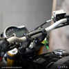 ZANA Vertical Handle Riser Black For Triumph Speed 400 (ZI-8370)