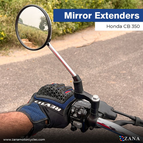 ZANA MIRROR EXTENDER for HONDA CB350 (ZI-8344)