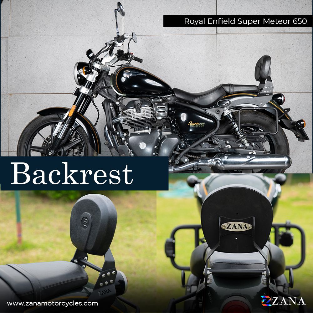 ZANA Backrest Sheet Metal for Super Meteor 650 (ZI-8321)