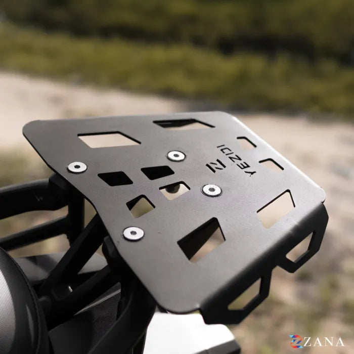 ZANA Top Rack Plate for Yezdi Adventure 2025 (Black) (ZI-8670