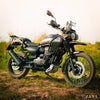 ZANA Crash Guard with Slider for Yezdi Adventure 2025 (Black) Compatible with OEM Tank Guard (ZI-8667)