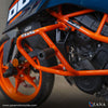 ZANA Crash Guard With Slider Orange for KTM DUKE 390 250 200 390 GEN 3 (ZI-8416)