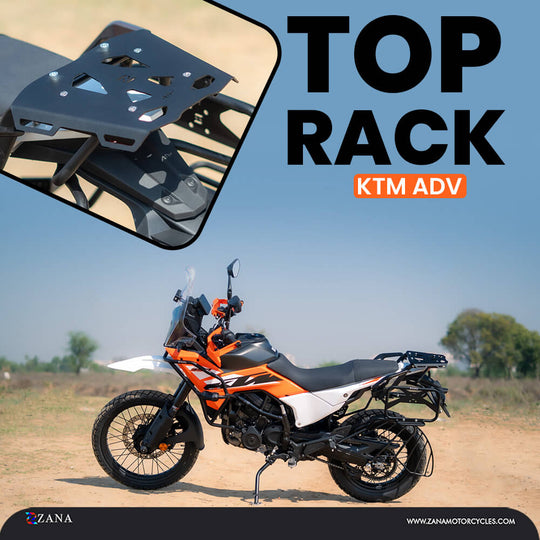 ZANA Top Rack with MS Plate for KTM ADV 390 2025 (ZI-8561)